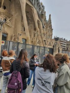 Explicació de la façana de la Sagrada Família