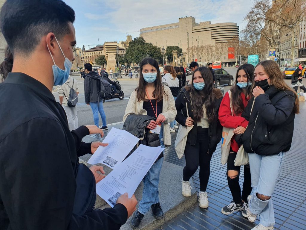 Explicació de l'inici de la Rambla