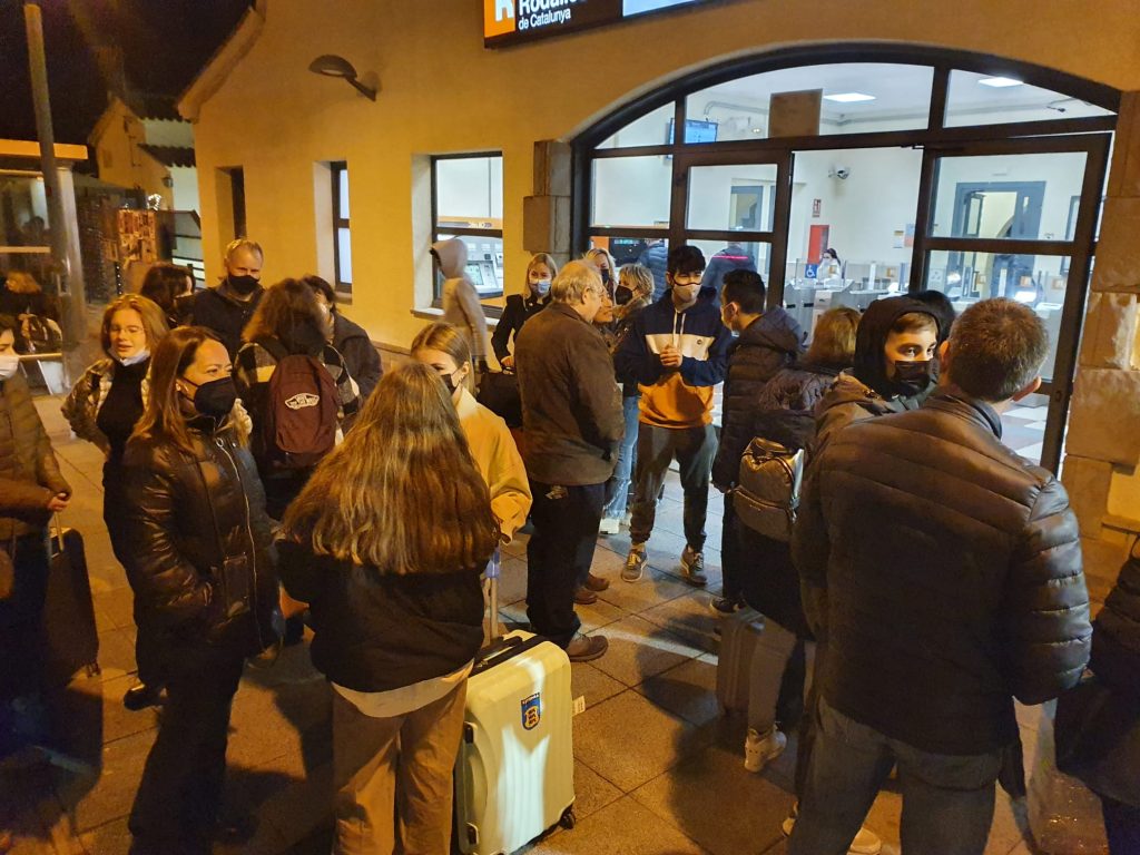 Arribada equips d'Estònia i Letònia