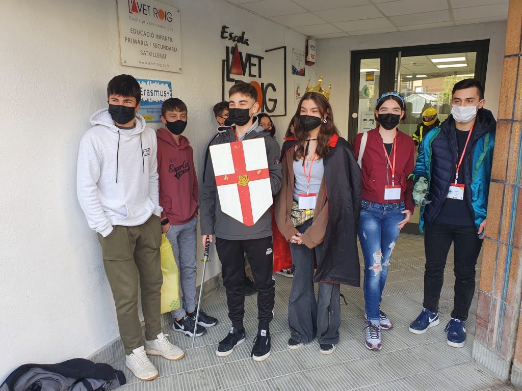 Representar la llegenda de Sant Jordi